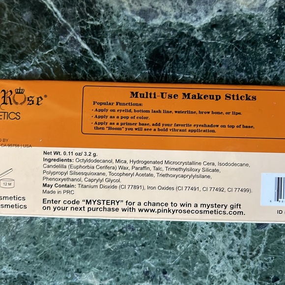 NIB Pinky Rose Pump Your Bass multiuse makeup sticks in Jazz and Hip Hop. - Picture 4 of 7